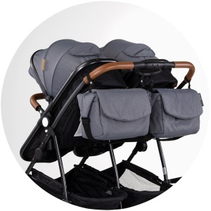 Carucior gemeni Chipolino Duo Smart 3 in 1 cloud - Img 15