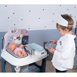 Centru de ingrijire pentru papusi Smoby Baby Care Center cu papusa si accesorii - Img 17
