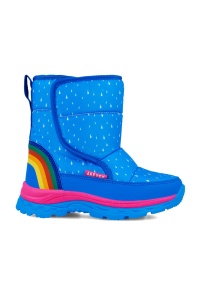 Cizmulite pentru fetite Curcubeu, Agatha Ruiz De La Prada, albastru