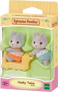 Figurine Sylvanian Families-Gemenii Catelusi Husky - Img 2