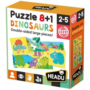 Headu Teacher Tested - 8 si 1 Puzzle Dinozauri - Img 2