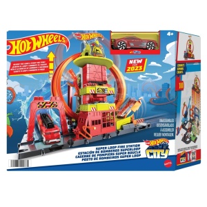 HOT WHEELS STATIA DE POMPIERI SUPER LOOP - Img 1