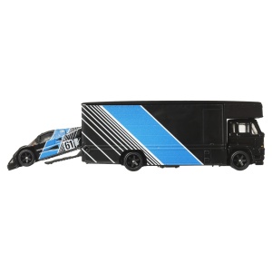 HOT WHEELS TRANSPORTATOR SAUBER MERCEDES C9 CU MASINUTA FLEET FLYER SCARA 1:64 - Img 4