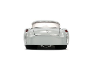 JADA MASINUTA METALICA BUGS BUNNY 1957 CHEVROLET CORVETTE 1:24 - Img 4