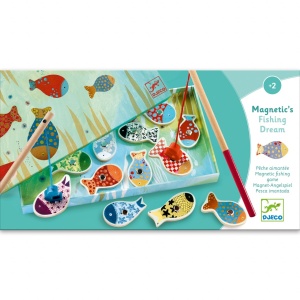 Joc magnetic de pescuit Fishing dream, Djeco - Img 4