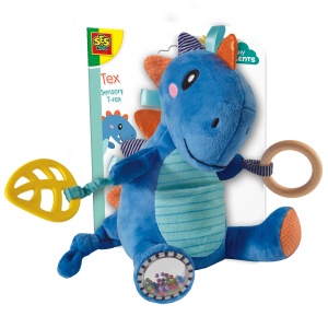 Jucarie senzoriala bebelusi - Dinozaur T-rex - Img 1