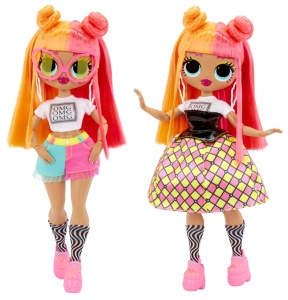 L.O.L. SURPRISE! OMG NEONLICIOUS PAPUSA FASHIONISTA CU ACCESORII - Img 3