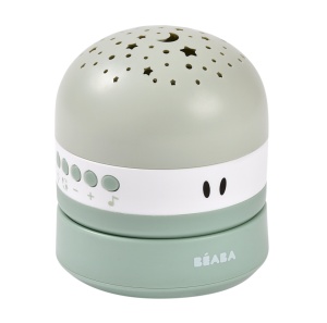 Lampa de veghe cu proiector Beaba Pixie Sage Green