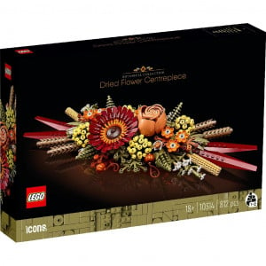 LEGO ICONS ORNAMENT DIN FLORI USCATE 10314 - Img 1