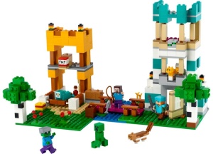 LEGO MINECRAFT CUTIE DE LUCRU MANUAL 21249 - Img 3