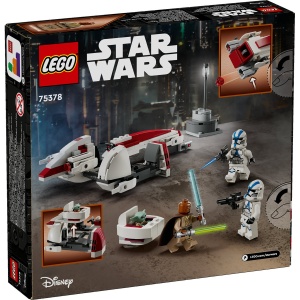 LEGO STAR WARS EVADARE PE MOTOCICLETA DE VITEZA BARC 75378 - Img 2