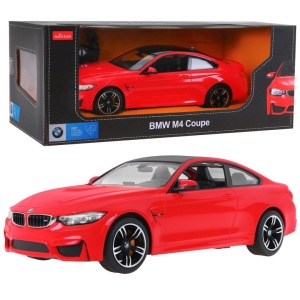 MASINA CU TELECOMANDA BMW M4 ROSU CU SCARA 1 LA 14 - Img 2