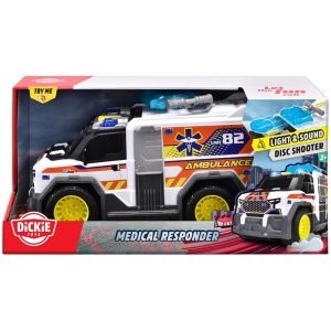 Masina de ambulanta Dickie Toys Medical Responder 30 cm cu lumini si sunete - Img 14
