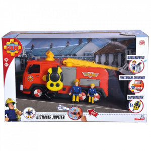 Masina de pompieri Simba Fireman Sam Ultimate Jupiter cu 2 figurine si accesorii