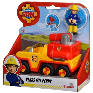 Masina de pompieri Simba Fireman Sam Venus cu figurina Penny - Img 3
