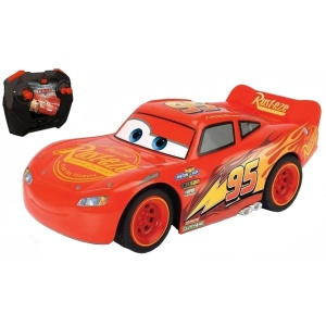 Masina Dickie Toys Cars 3 Turbo Racer Lightning McQueen cu telecomanda - Img 1