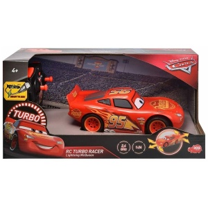 Masina Dickie Toys Cars 3 Turbo Racer Lightning McQueen cu telecomanda - Img 5