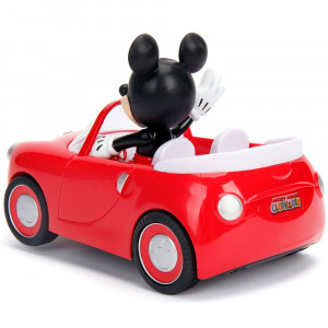 Masina Jada Toys RC Mickey Roadster 1:24 19 cm cu telecomanda - Img 6
