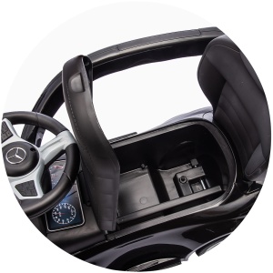 Masinuta de impins Chipolino Mercedes Benz C-Class cu maner black - Img 18