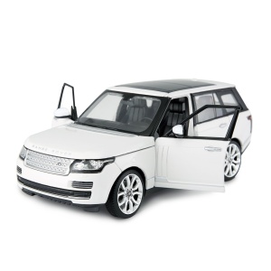 MASINUTA METALICA RANGE ROVER ALB SCARA 1 LA 24 - Img 2