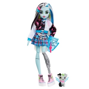MONSTER HIGH PAPUSA FRANKIE STEIN CU ANIMALUT SI ACCESORII - Img 5