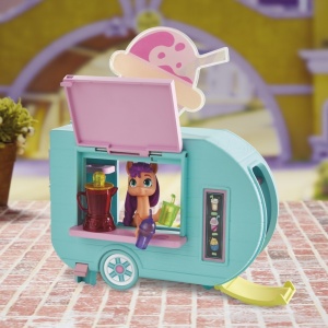 MY LITTLE PONY RULOTA DE SMOOTHIE A LUI SUNNY STARSCOUT - Img 4