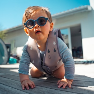Ochelari de soare pentru bebelusi si copii mici bblüv Solar Mini 2.0 Navy - Img 4