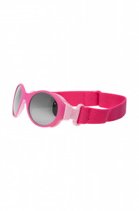 Ochelari de soare pentru copii MOKKI Click & Change, protectie UV, roz, 0-2 ani, set 2 perechi