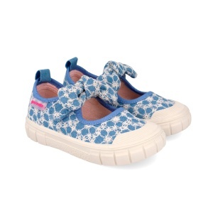 Pantofiori canvas pentru copii Garvalin 262383, azul