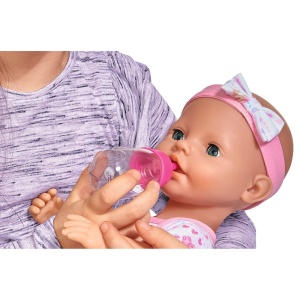 Papusa Simba New Born Baby, Baby Doll 43 cm cu accesorii - Img 5