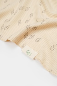 Paturica Printed, BabyCosy, 50% modal+50% bumbac, Stone, 85X85 cm