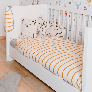 Patut Childhome Quadro White 70x140 cm, MDF Alb - Img 4