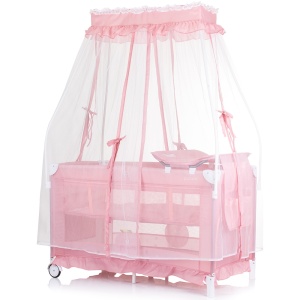 Patut pliabil Chipolino Palace Princess pink - Img 2