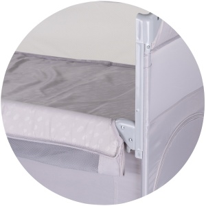 Patut pliabil Chipolino Relax cloud cu laterala culisanta - Img 6