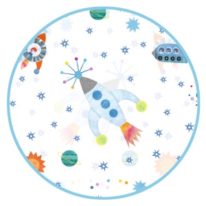 Pelerina de ploaie Rachete, Djeco - Img 3