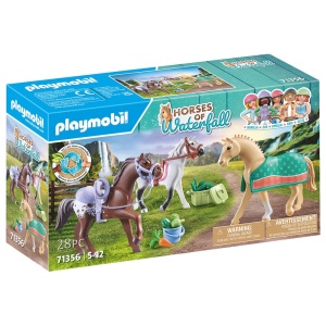 Playmobil - Set 3 Cai Cu Accesorii - Img 7