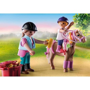 Playmobil - Set Copii Si Caluti - Img 4
