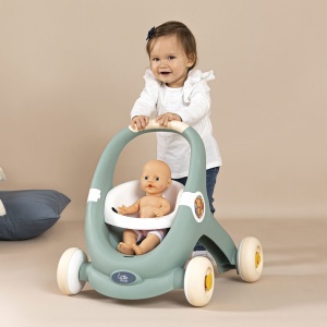 Premergator Smoby Trotty Walker 3 in 1 verde - Img 6