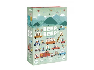 Puzzle gigant Beep Beep! Londji - Img 5
