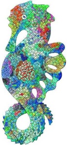 Puzzle Puzz'Art Calut de mare, Djeco - Img 3