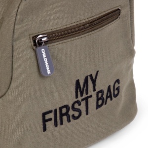 Rucsac pentru copii Childhome My First Bag Kaki - Img 3