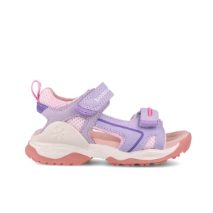 Sandale din piele pentru copii, Biomecanics, 252246, lila