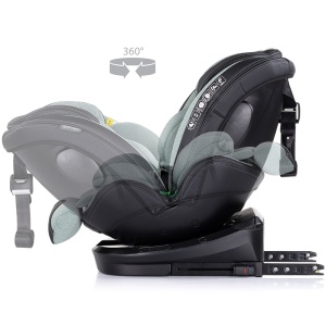 Scaun auto Chipolino Hypnotic I-Size 40-150 cm cu sistem Isofix si sezut rotativ basil - Img 7