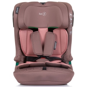 Scaun auto Chipolino Lux X I-Size 76-150 cm cu sistem Isofix flamingo - Img 2
