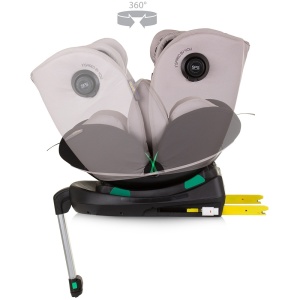 Scaun auto Chipolino Olympus I-Size 40-150 cm macadamia cu sistem Isofix - Img 7