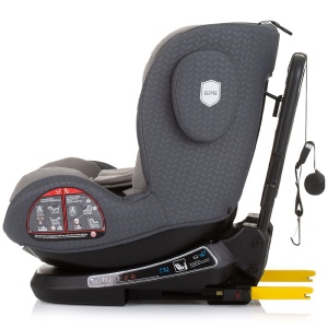 Scaun auto Chipolino Peak I-Size 40-150 cm granite cu sistem Isofix - Img 4