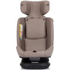 Scaun auto Chipolino Supreme I-Size 40-150 cm cu sistem Isofix macadamia - Img 3