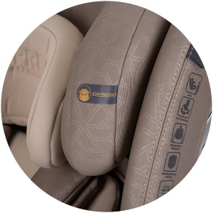Scaun auto Chipolino Supreme I-Size 40-150 cm cu sistem Isofix macadamia - Img 13