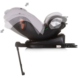 Scaun auto Chipolino Tourino I-Size 40-150 cm ash grey cu sistem Isofix - Img 8