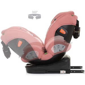 Scaun auto Chipolino Volare I-Size 40-150 cm flamingo cu sistem Isofix - Img 7